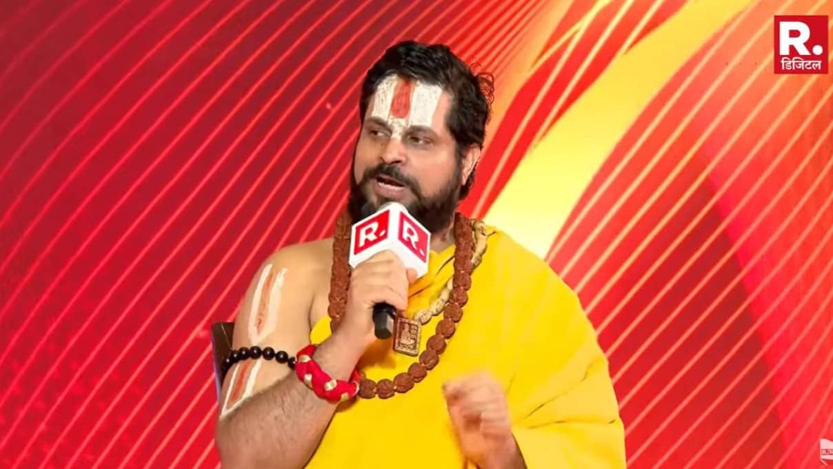 R. भारत मंथन: विकसित भारत में संत समाज का क्या योगदान होना चाहिए? जगद्गुरु सतीशाचार्य जी महाराज ने दिया ये जवाब