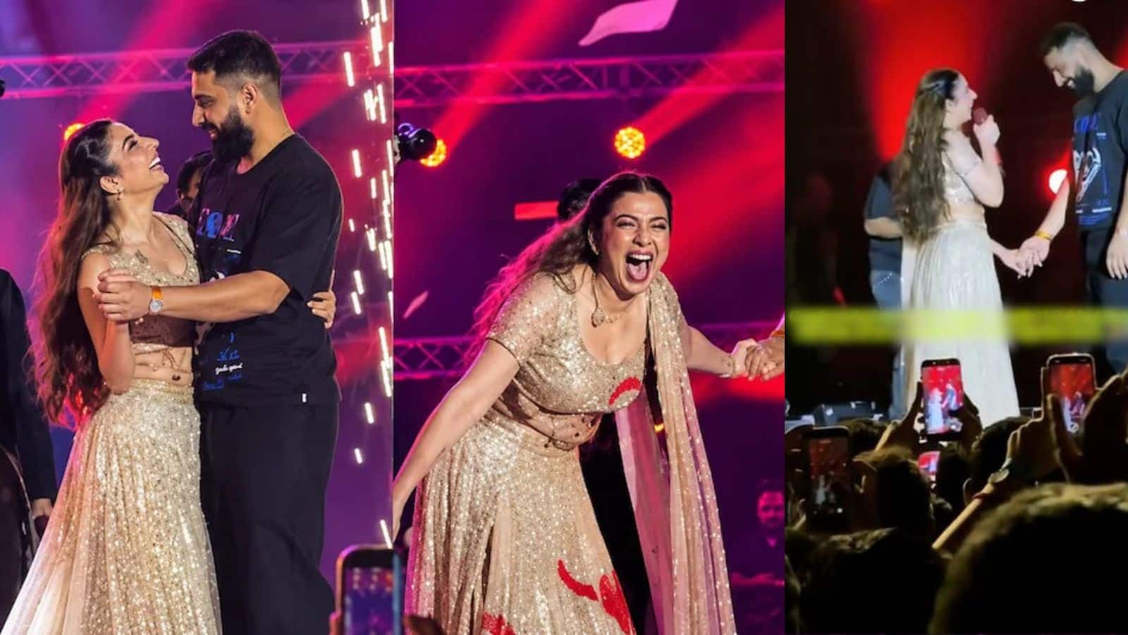 Jasmine Sandlas: जैस्मिन ने स्टेज पर खोला सीक्रेट प्यार का राज, मंगेतर को बुलाकर बोलीं- ‘ये हैं मेरे चौधरी साहब’