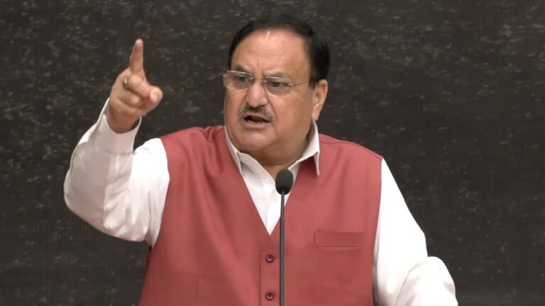 'सोनम वांगचुक से हुई सरकार की बातचीत', प्रेस कॉन्फ्रेंस में बोले जेपी नड्डा- जांच में दूध का दूध और पानी का पानी हो जाएगा