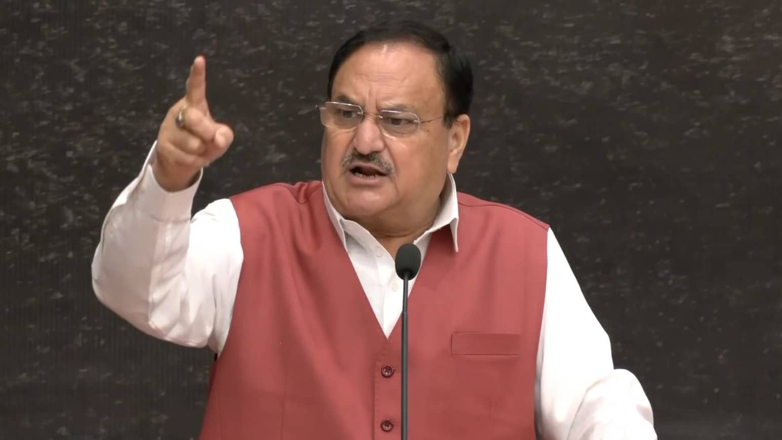 'सोनम वांगचुक से हुई सरकार की बातचीत', प्रेस कॉन्फ्रेंस में बोले जेपी नड्डा- जांच में दूध का दूध और पानी का पानी हो जाएगा