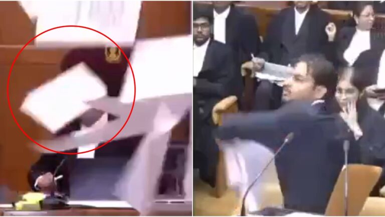 'सुनवाई के दौरान जज पर फेंके कागज, फिर CJI पर की अभद्र टिप्पणी...', सुप्रीम कोर्ट में युवक ने किया हाई वोल्टेज ड्रामा