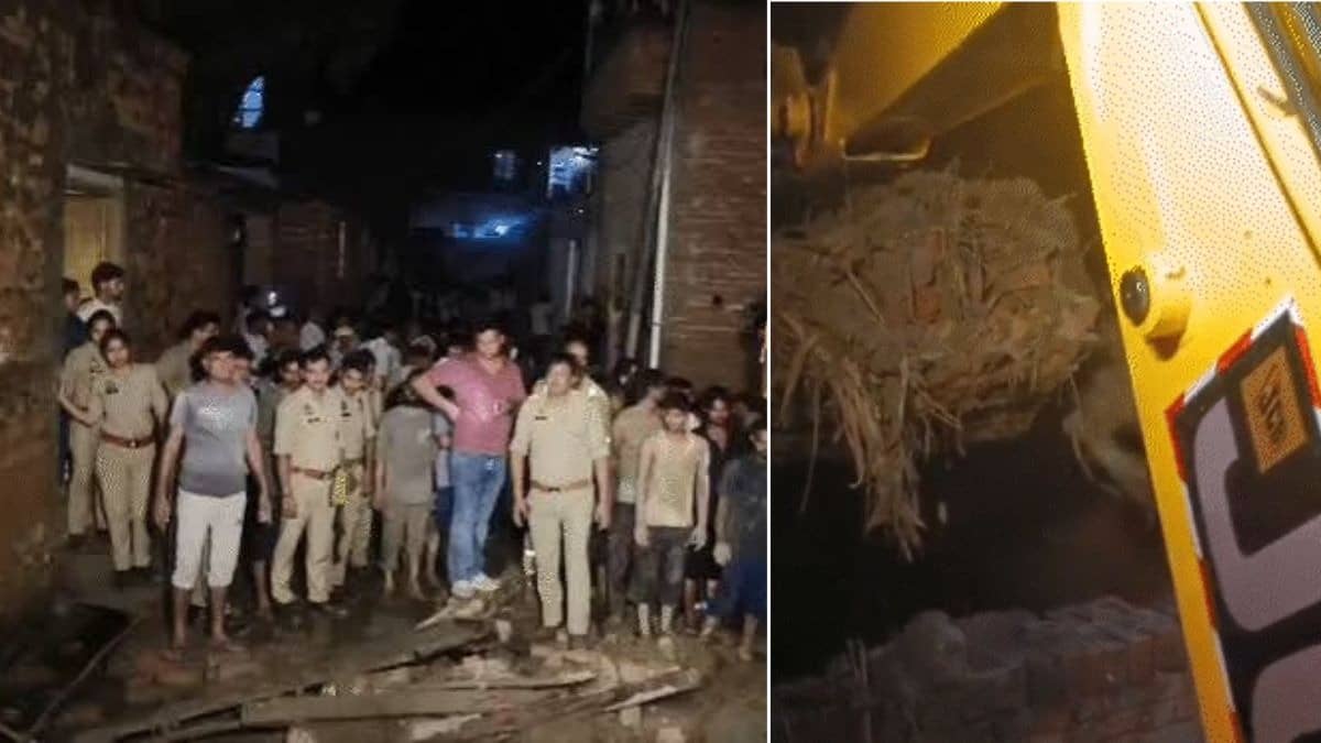 UP: मुजफ्फरनगर में बारिश से ढहा मकान, 4 बच्चों समेत 5 की मौत, 2 लड़कियां घायल