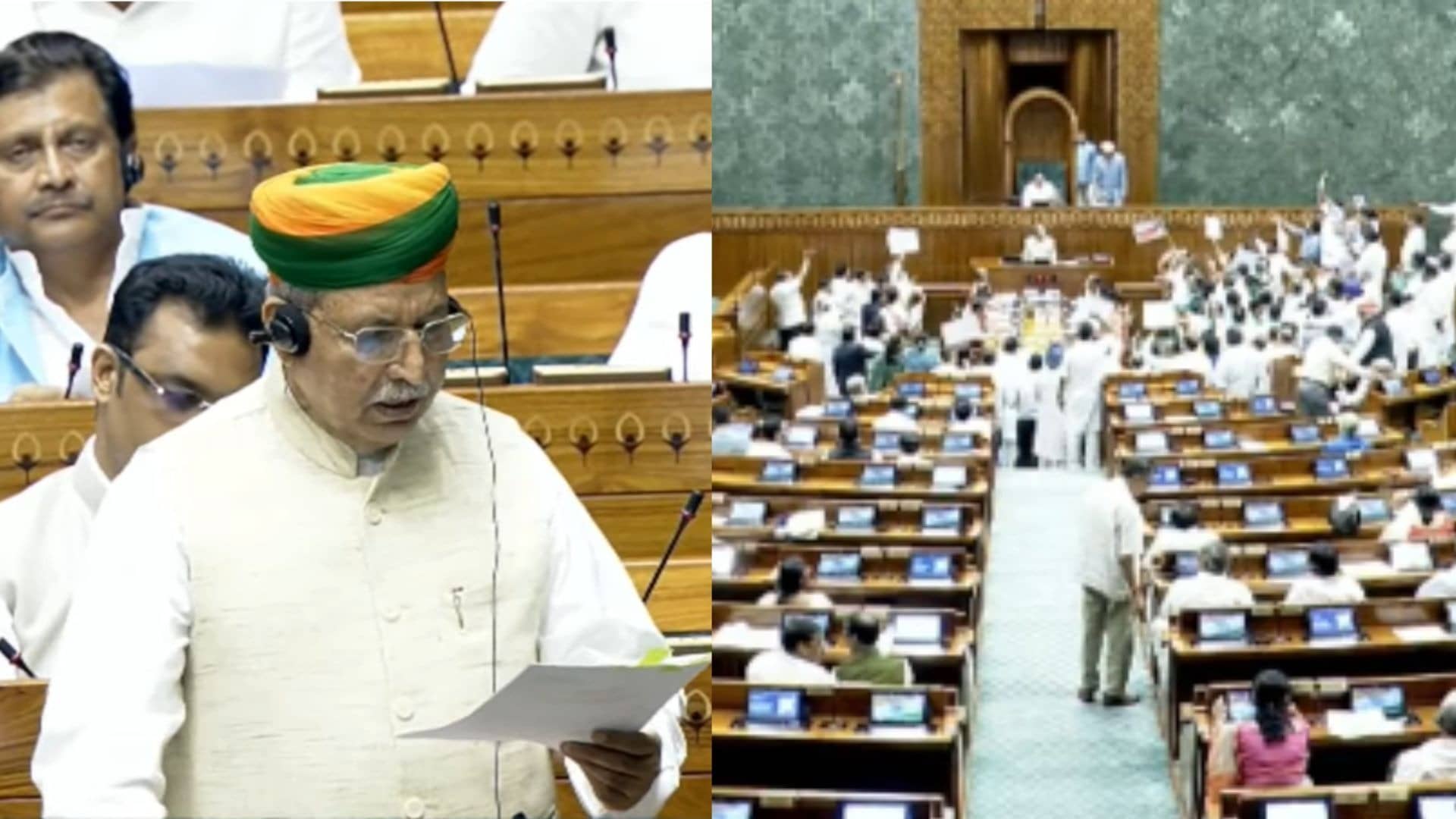Parliament Session: हंगामे के बीच संसद में पेश हुआ सुप्रीम कोर्ट जजों की संख्या बढ़ाने वाला संशोधन बिल, कानून मंत्री मेघवाल ने रखा प्रस्ताव