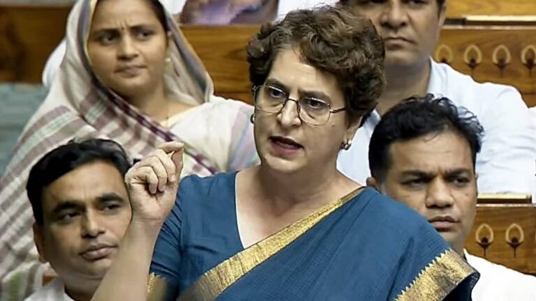 Anti Paper Leak Bill Debate: प्रह्लाद जोशी पर प्रियंका गांधी के बयान पर लोकसभा में जोरदार हंगामा, किरेन रिजिजू बोले- यह चरित्र हनन है, क्षमा मांगें...