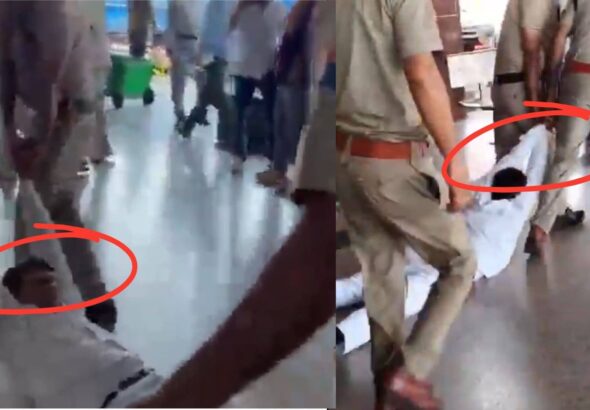 थप्पड़ मारे, हाथ-पैर पकड़कर 300 मीटर तक घसीटा... आगरा में RPF जवानों की 'हैवानियत', रेलवे के सीनियर अफसर के साथ बर्बरता की हदें पार; VIDEO
