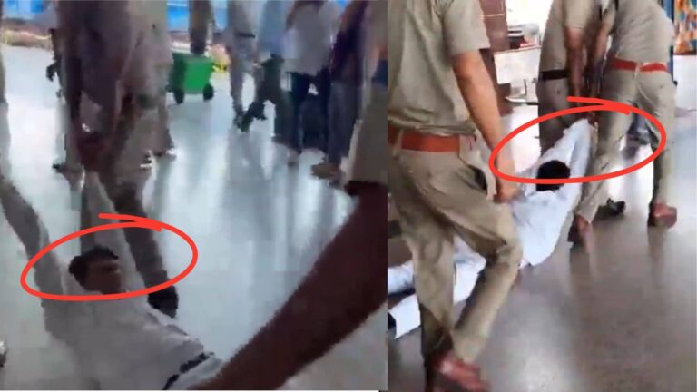 थप्पड़ मारे, हाथ-पैर पकड़कर 300 मीटर तक घसीटा... आगरा में RPF जवानों की 'हैवानियत', रेलवे के सीनियर अफसर के साथ बर्बरता की हदें पार; VIDEO