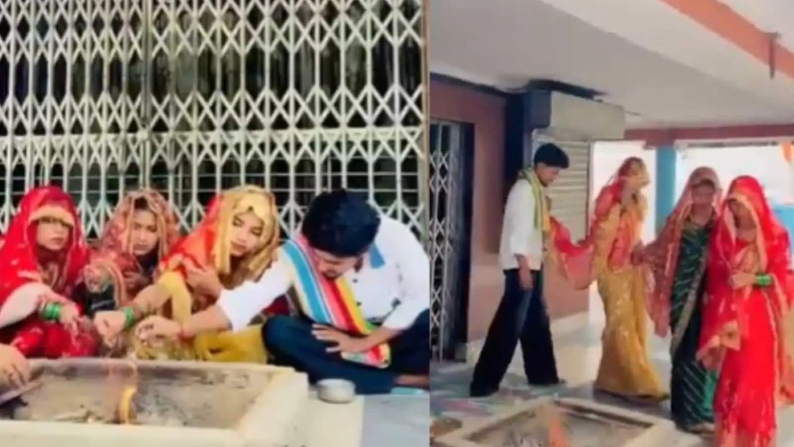 ‘इधर एक नहीं मिल रही और भाई पैकेज डील लेकर घूम रहा है’, यूपी में एक ही लड़के से तीन बहनों के शादी करने पर यूजर्स ने किए अजीबोगरीब कमेंट्स