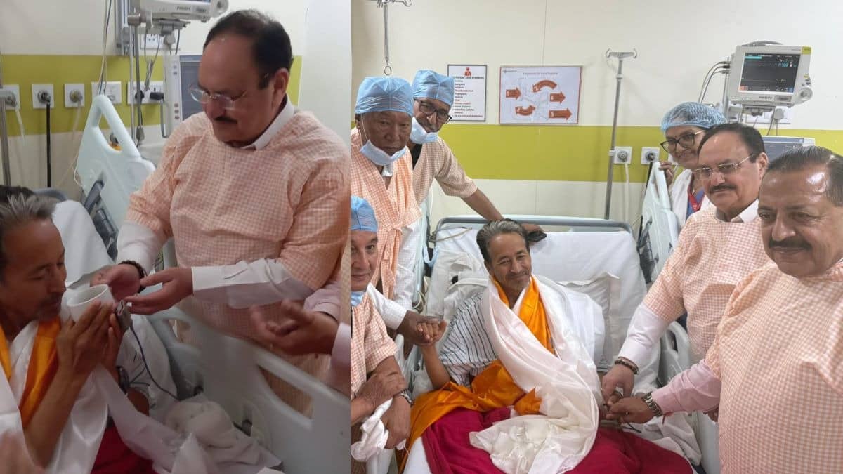 मोदी सरकार के आश्वासन पर भरोसा? केंद्रीय मंत्री की मौजूदगी में सोनम वांगचुक ने तोड़ा अनशन, PM बोले- सेहत का रखें ध्यान