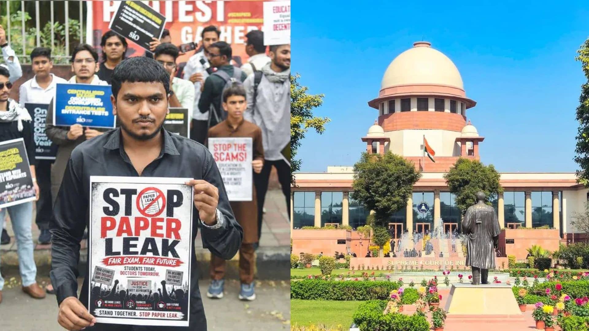 'पूरे साल रखेंगे नजर...' NEET-UG विवाद पर सुप्रीम कोर्ट सख्त, केंद्र सरकार और NTA को हलफनामा दाखिल करने के दिए निर्देश