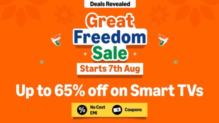 Amazon Great Freedom Sale 2026: Samsung, Sony, LG और Xiaomi TV पर भारी छूट, ऑफर देखकर रह जाएंगे दंग