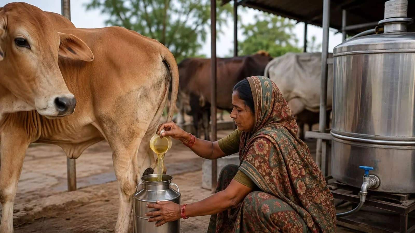 Cow Urine: अब दूध के साथ गोमूत्र से भी बंपर कमाई करेंगे किसान! यूपी के इन जिलों में ₹10 प्रति लीटर खरीद शुरू