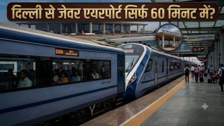 दिल्ली से नोएडा एयरपोर्ट अब सिर्फ 60-70 मिनट दूर! ₹4,000 करोड़ का 50 KM एलिवेटेड एक्सप्रेसवे मंजूर, जानिए पूरा प्लान