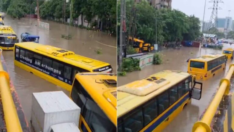 गुरुग्राम में बारिश का ऐसा कहर कि करोड़ों के फ्लैट और लग्जरी कारें भी बेकार! स्कूल चलेंगी ऑनलाइन, ऑफिसों में WFH