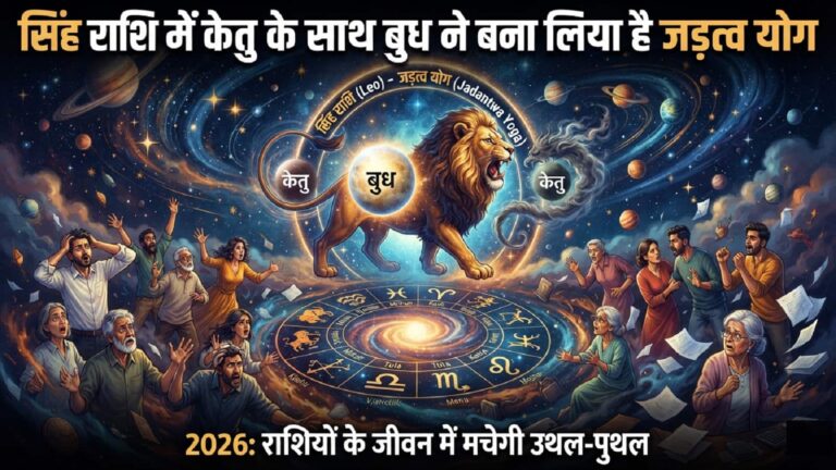 Jadatva Yog 2026: सिंह राशि में केतु के साथ बुध ने बना लिया है जड़त्व योग, 4 राशियों के जीवन में मचेगी उथल-पुथल