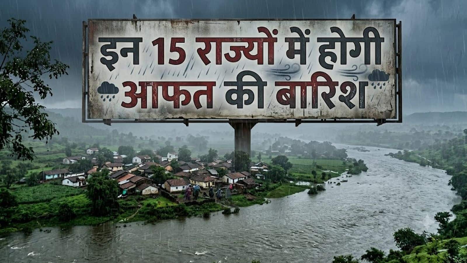 कल का मौसम: 1 सितंबर को इन राज्यों में मूसलाधार बारिश का अलर्ट! दिल्ली-यूपी समेत इन 15 राज्यों में मौसम की चेतावनी
