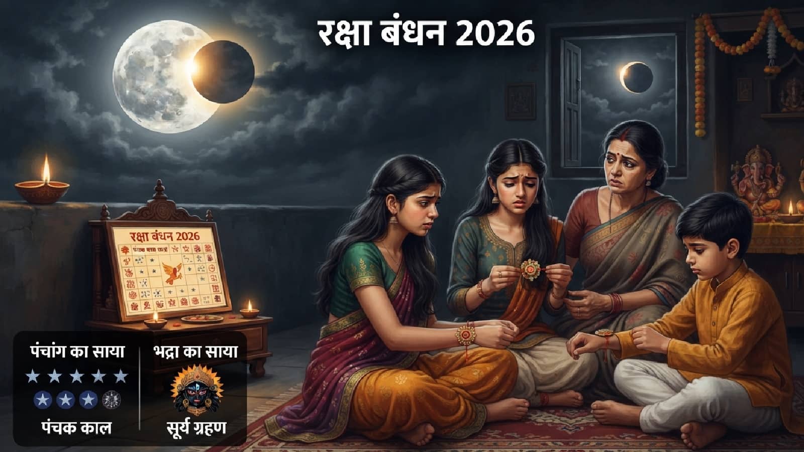 Raksha Bandhan 2026: रक्षा बंधन पर ग्रहण और भद्रा के साथ रहेगा पंचक का साया, जानें त्योहार पर पंचक का क्या होगा असर