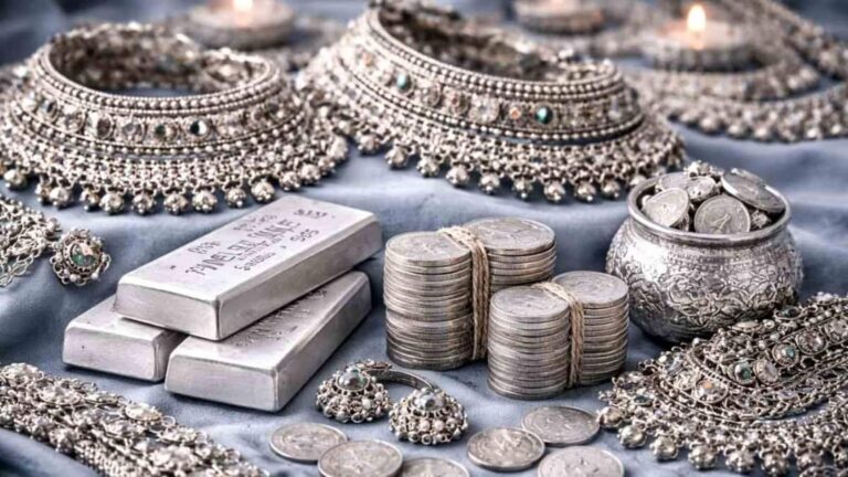 Silver Price Today: चांदी हुई सस्ती, खरीदारी से पहले चेक करें 10 शहरों के ताजा भाव