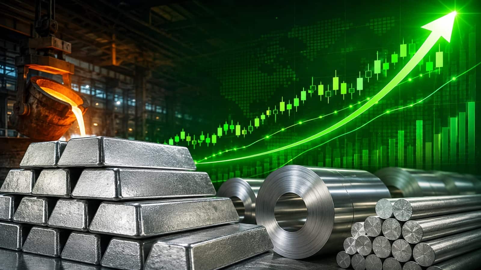 Sensex में 600 अंकों की गिरावट, NALCO और Hindalco समेत बाकी Aluminium Stocks रॉकेट, 8% का जोरदार उछाल