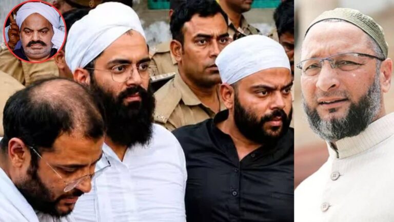 हाथ में हथकड़ी, जनाजे की नमाज और चाचा सलाम... भाई अबान को दफन कर जेल वापस लौटते वक्‍त अतीक के बेटों ने ओवैसी को भेजा एक पैगाम, जानिए क्या?