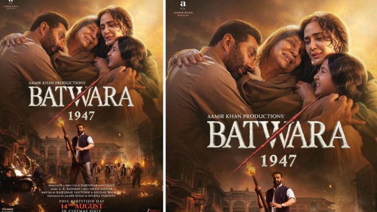 Batwara 1947: 'बंटवारा 1947' में सनी देओल का किरदार सबसे ताकतवर, राजकुमार संतोषी का बड़ा दावा