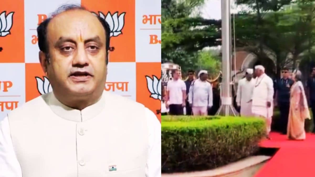 'बहुत ही शर्मनाक दृश्य', बीजेपी ने कांग्रेस पर लगाया वंदे मातरम के अपमान का आरोप, सुधांशु त्रिवेदी बोले- घोर अनादर, देश से माफी मांगें...