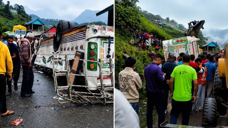 BREAKING: हिमाचल के चंबा में भीषण सड़क हादसा, गहरी खाई में गिरी यात्री बस; ड्राइवर समेत 7 की मौत; कई घायल