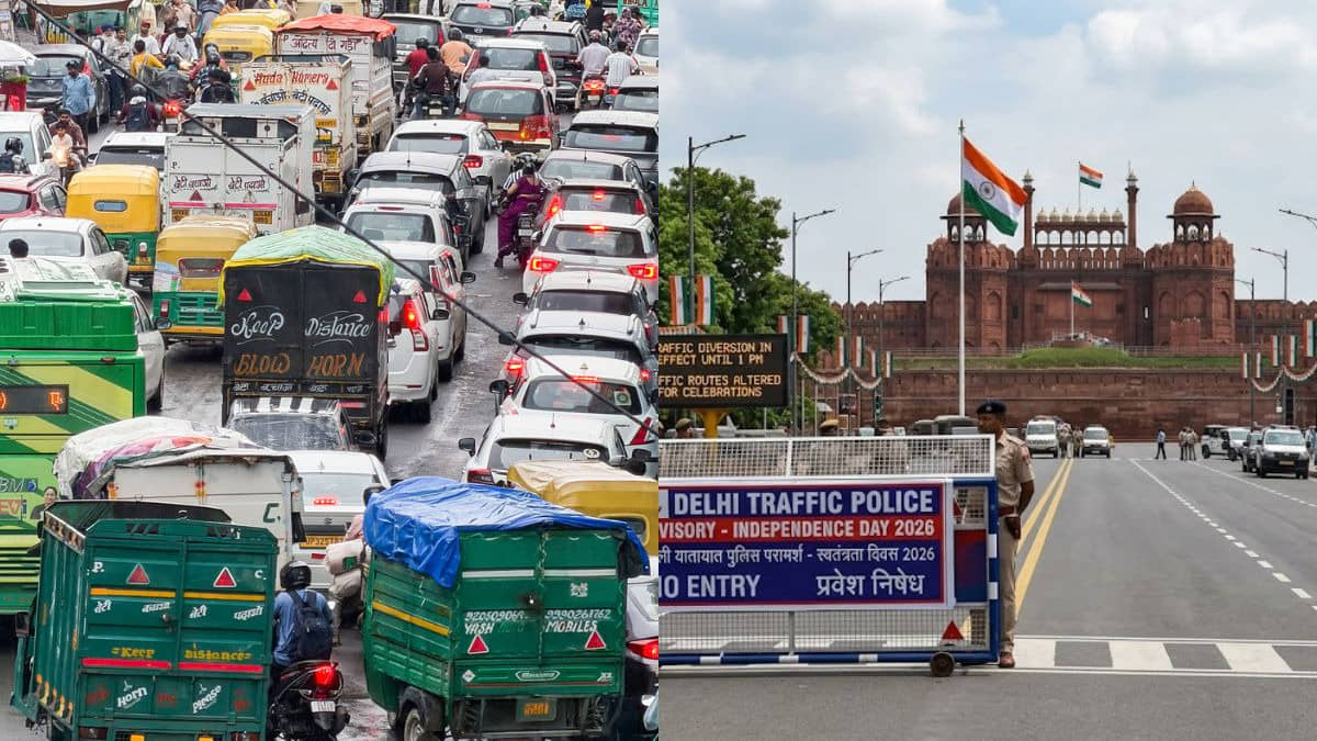 Independence Day 2026: स्वतंत्रता दिवस को लेकर दिल्ली पुलिस ने जारी की एडवाइजरी, 13 से 15 अगस्त के बीच इन रास्तों से जाने से बचें