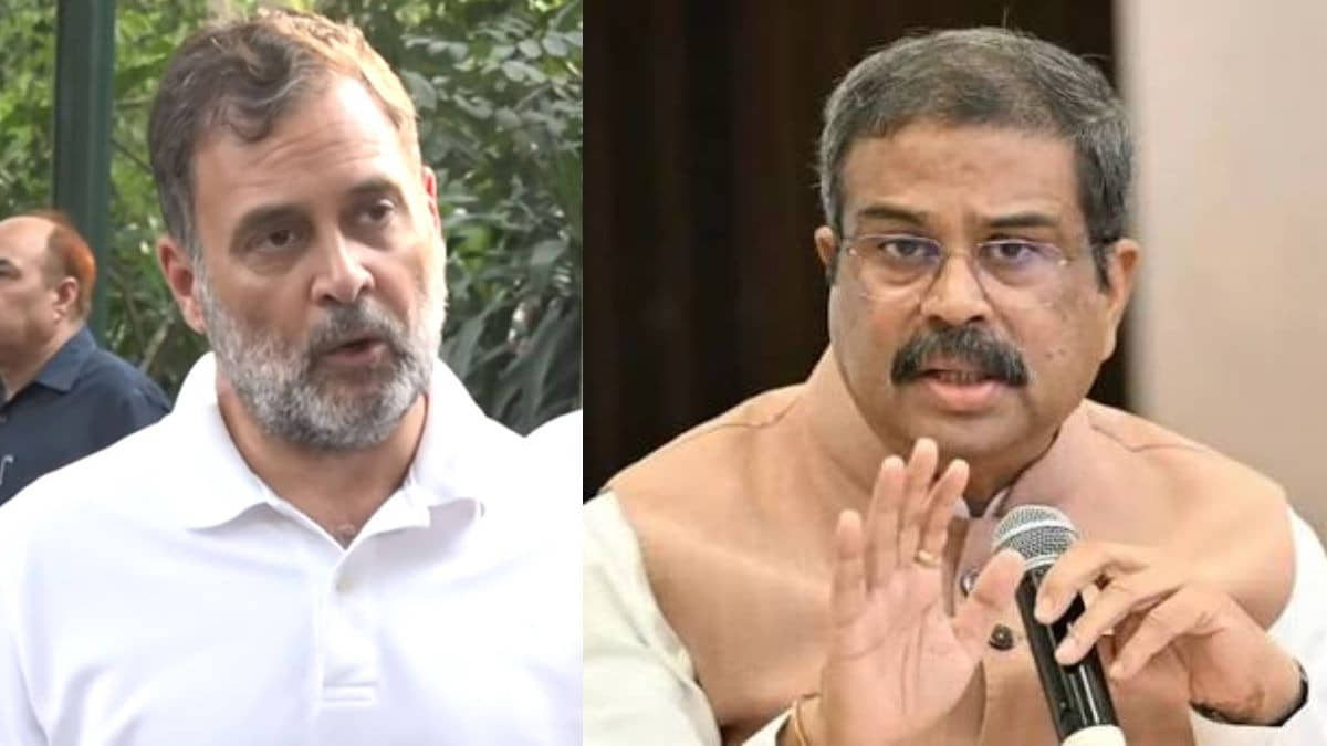 'राहुल गांधी छात्रों को लेकर झूठ फैला रहे हैं, वो न तो संसद में आना चाहते हैं और नहीं जवाब सुनना चाहते हैं', धर्मेंद्र प्रधान का LoP पर हमला