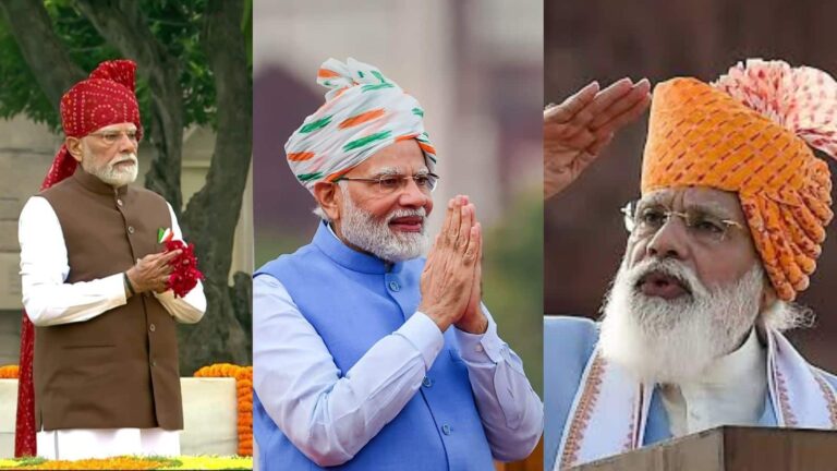 PM Modi Pagdi 2026: लाल किले पर लाल पगड़ी में दिखे पीएम मोदी, तस्वीरों में देखें 2014 से अब तक के सभी खास पगड़ी लुक