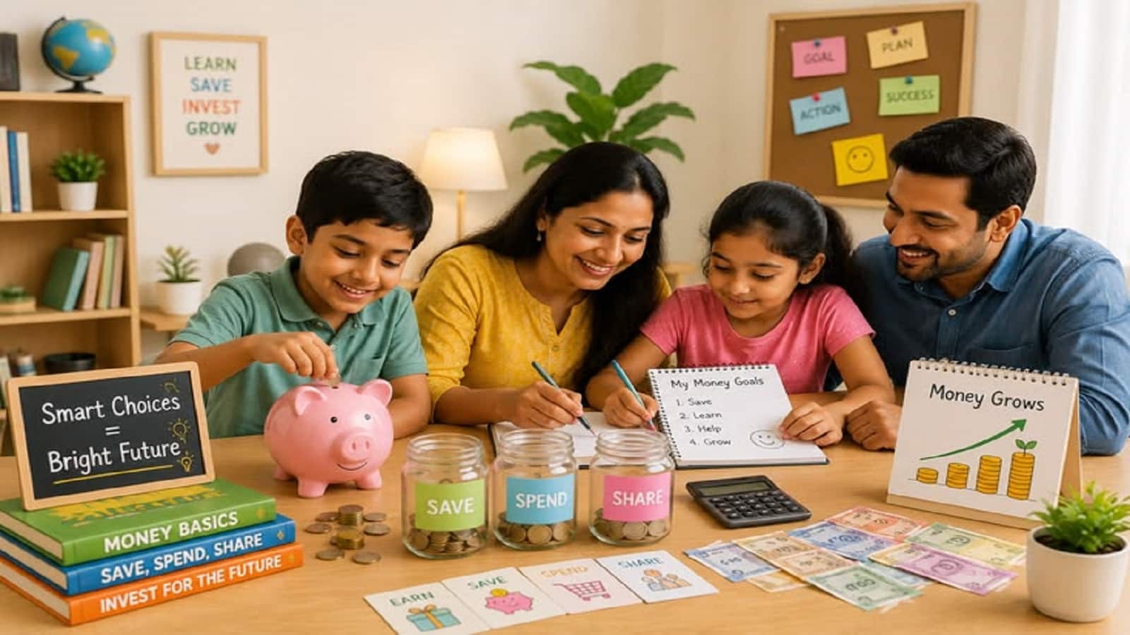 बचपन से ही स्मार्ट बनेंगे बच्चे! पेरेंट्स आज ही शुरू कराएं ये 5 आसान काम, कभी नहीं होगी पैसों की तंगी