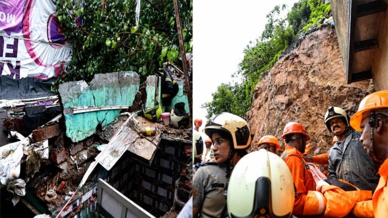 Mumbai Landslide: भारी बारिश के बीच घाटकोपर में बड़ा हादसा, चॉल के मकानों पर गिरा पहाड़ी का हिस्सा, 2 की मौत; मलबे में कई लोग दबे