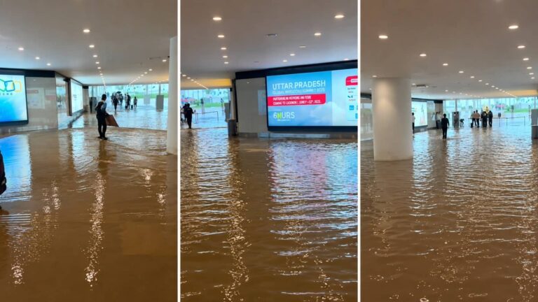 Noida Airport Water Logging: नोएडा एयरपोर्ट की पार्कंग बनी दरिया तो गरमाई सियासत, अखिलेश यादव ने उठाए सवाल; नेटिजंस ने लिए मजे, VIDEO