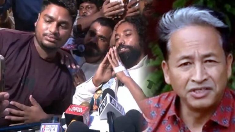 Ranchi JPSC Protest: देवेंद्र महतो को मिला सोनम वांगचुक का साथ, VIDEO कॉल पर बात कर पिलाया पानी; भूख हड़ताल अभी जारी