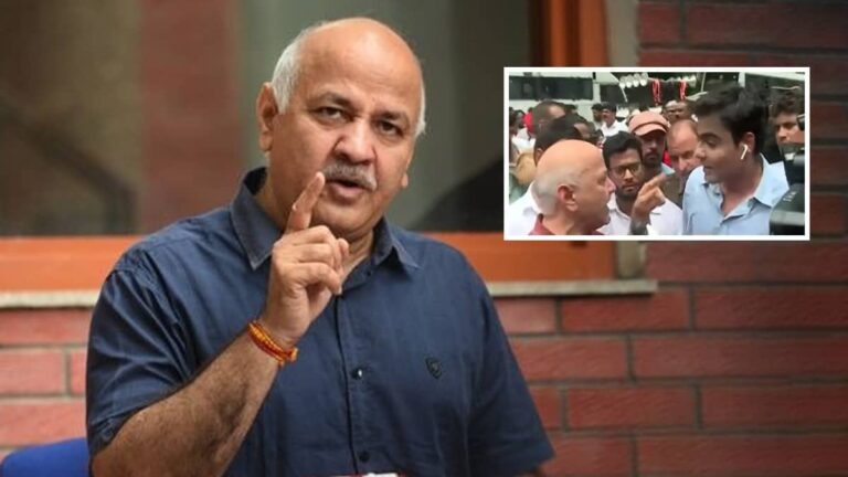 Republic Bharat के सवालों पर भड़के मनीष सिसोदिया, झारखंड पेपर लीक और छात्र आंदोलन पर AAP की चुप्पी पर उठे सवाल