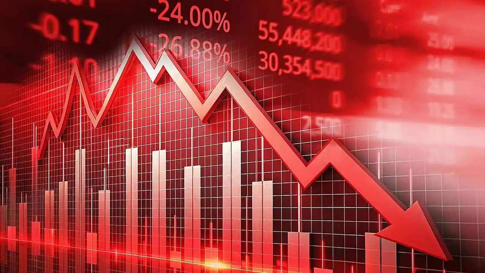 Stock Market Fall: 2 दिन की तेजी के बाद बाजार लाल, सेंसेक्स 503 अंक तक लुढ़का; निवेशकों ने ₹1.57 लाख करोड़ गंवाए