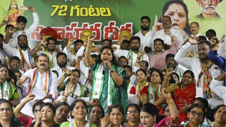 TRS प्रमुख के कविता ने विधायी निकायों में 50 BC आरक्षण के लिए शुरू किया राष्ट्रीय आंदोलन