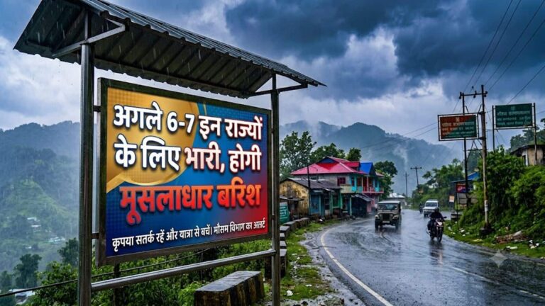 IMD Rain Alert: यूपी-उत्तराखंड में भारी बारिश का अलर्ट, अगले 6-7 दिनों तक इन राज्यों में गरज-चमक के साथ बरसेंगे बादल