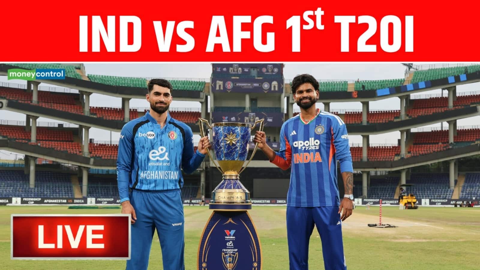 IND vs AFG T20i Match Live Score: दिल्ली में आएगा वैभव का तूफान..टूटेंगे कई रिकॉर्ड्स! भारत-अफगानिस्तान के बीच पहला टी20 आज