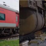 आरा में महानंदा एक्सप्रेस के 2 डिब्बे पटरी से उतरे, कम स्पीड के चलते टला बड़ा हादसा