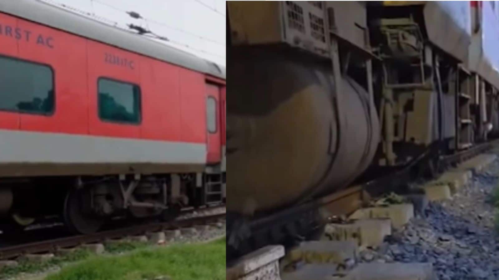 आरा में महानंदा एक्सप्रेस के 2 डिब्बे पटरी से उतरे, कम स्पीड के चलते टला बड़ा हादसा