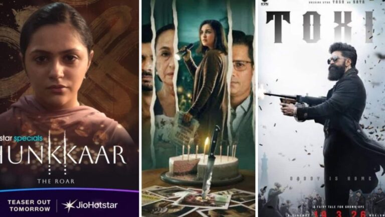 OTT Releases This Week:  हुंकार, शक से लेकर टॉक्सिक तक, इस हफ्ते ओटीटी पर ये फिल्में-सीरीज होंगी रिलीज
