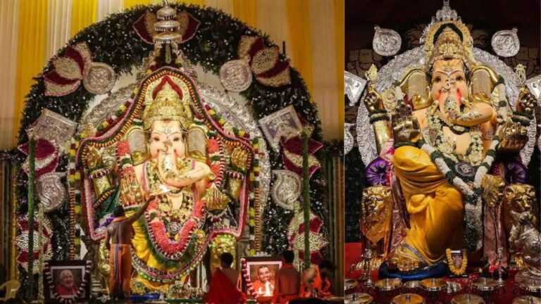 66 किलो सोना, 335 किलो चांदी और ₹703 करोड़ का बीमा, मुंबई के इस गणपति की खासियत जानिए