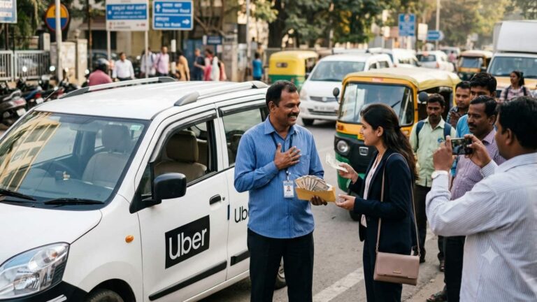 Uber ड्राइवर ने गलती से भेजे गए ₹37,000 पैसेंजर को लौटाए, इनाम लेने से भी किया मना