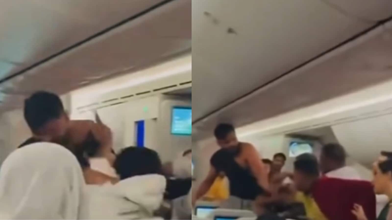 Viral Video: लंदन से बांग्लादेश जा रही फ्लाइट में बवाल, हवा में भिड़े दो यात्री...वीडियो हुआ वायरल