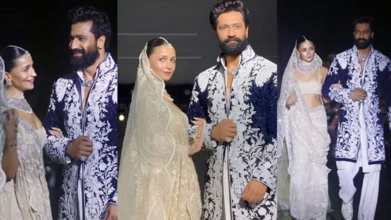 Manish Malhotra Mijwan show: रैंप पर विक्की कौशल-आलिया भट्ट का दिखा रॉयल लुक, दोनों की कैमिस्ट्री ने फैंस को बनाया दीवाना