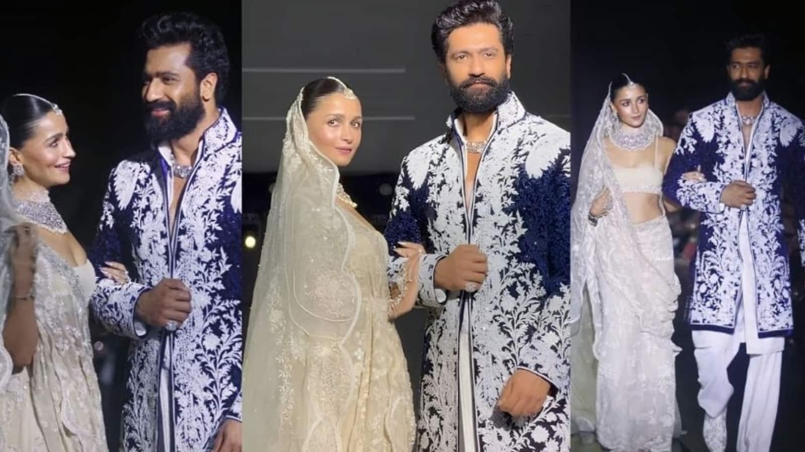Manish Malhotra Mijwan show: रैंप पर विक्की कौशल-आलिया भट्ट का दिखा रॉयल लुक, दोनों की कैमिस्ट्री ने फैंस को बनाया दीवाना