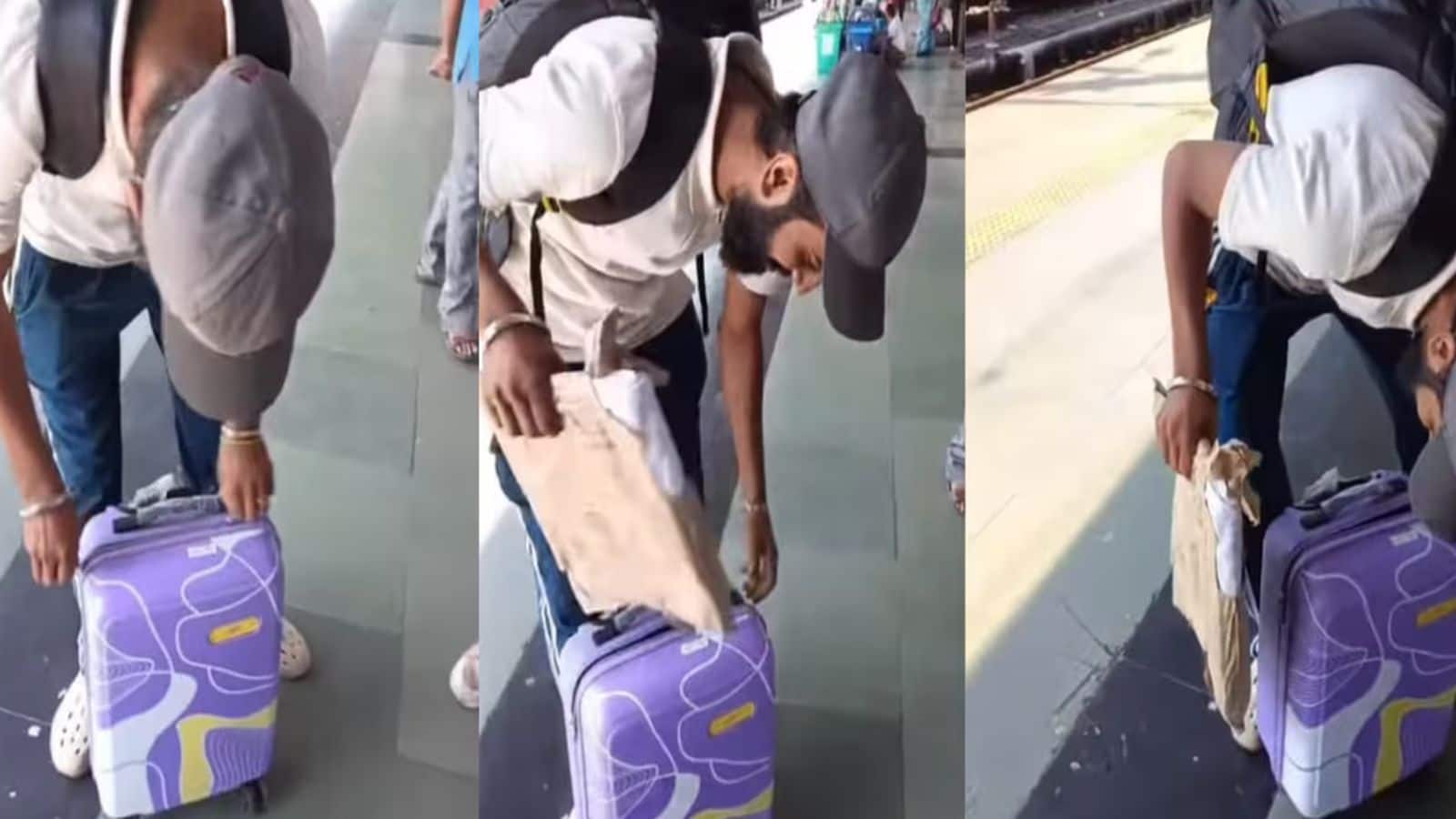 Viral Video: ट्रेन से बेडशीट चुराते पकड़े गया ये कपल, TTE के टोकने पर महिला देने लगी अजीब दलील