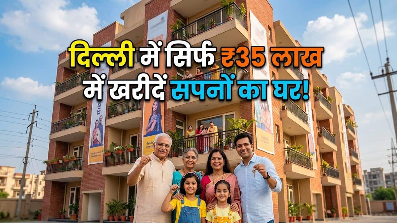 DDA Housing Scheme: दिल्ली में  सिर्फ ₹35 लाख में घर खरीदने का मौका! DDA ने निकाली 209 EWS फ्लैटों की स्कीम, जानिए कौन कर सकता है आवेदन