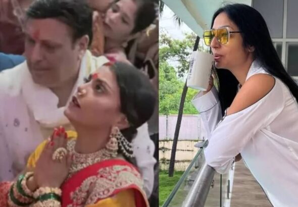 Kashmera Shah: लालबागचा राजा के दर्शन करने रूमर्ड गर्लफ्रेंड के साथ पहुंचे गोविंदा, नाराज कश्मीरा शाह ने कह दी ये बड़ी बात