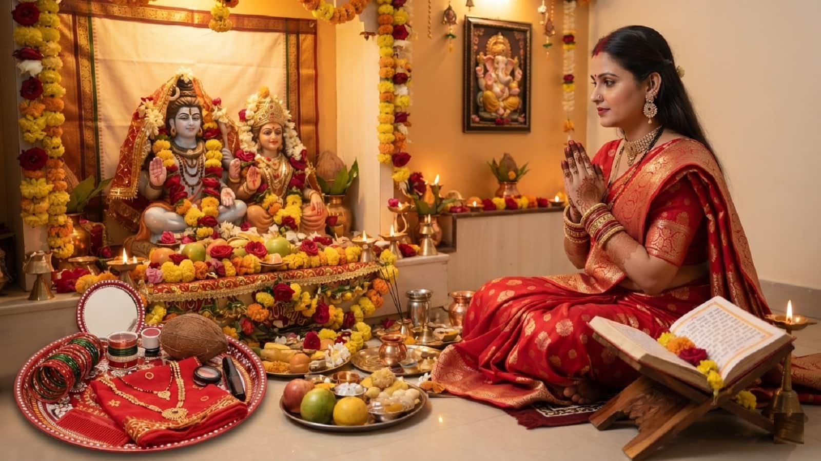 Hartalika Teej 2026 Vrat Katha: आज हरतालिका तीज पर जरूर सुनें ये व्रत कथा, भगवान शिव ने खुद बताया माता पार्वती को इस व्रत का महत्व